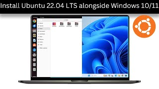 How to Dual boot Ubuntu 22.04 LTS and Windows 11/10