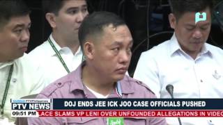 DOJ ends Jee Ick Joo case officials pushed