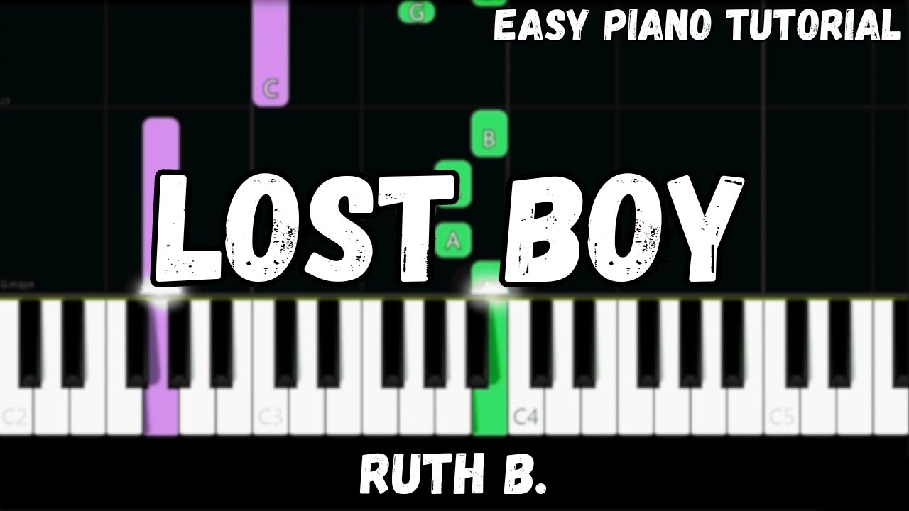 Ruth B. - Lost Boy (Easy Piano Tutorial) - YouTube