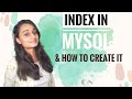 How to  Create Index in MySQL || MySQL Tutorial Series|| Code With Neha 