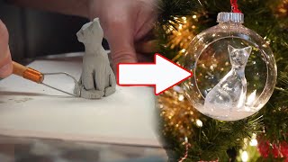 DIY Resin Ornament Sculpt, Mold,\u0026 Cast!