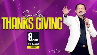 ThanksGiving Sunday 2nd Service || 29th Dec 2024 || Paralokanestham