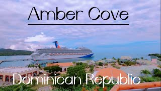 Amber Cove. Dominican republic. ￼ Walking tour. 琥珀湾。多米尼克共和国。徒步之旅。