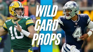 Best PACKERS vs COWBOYS NFL Player Props for Super Wild Card Weekend | NFL Prop Bets Today