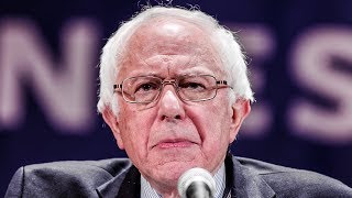 Bernie Shames Incompetent Reporter on 'Anti American' Questions