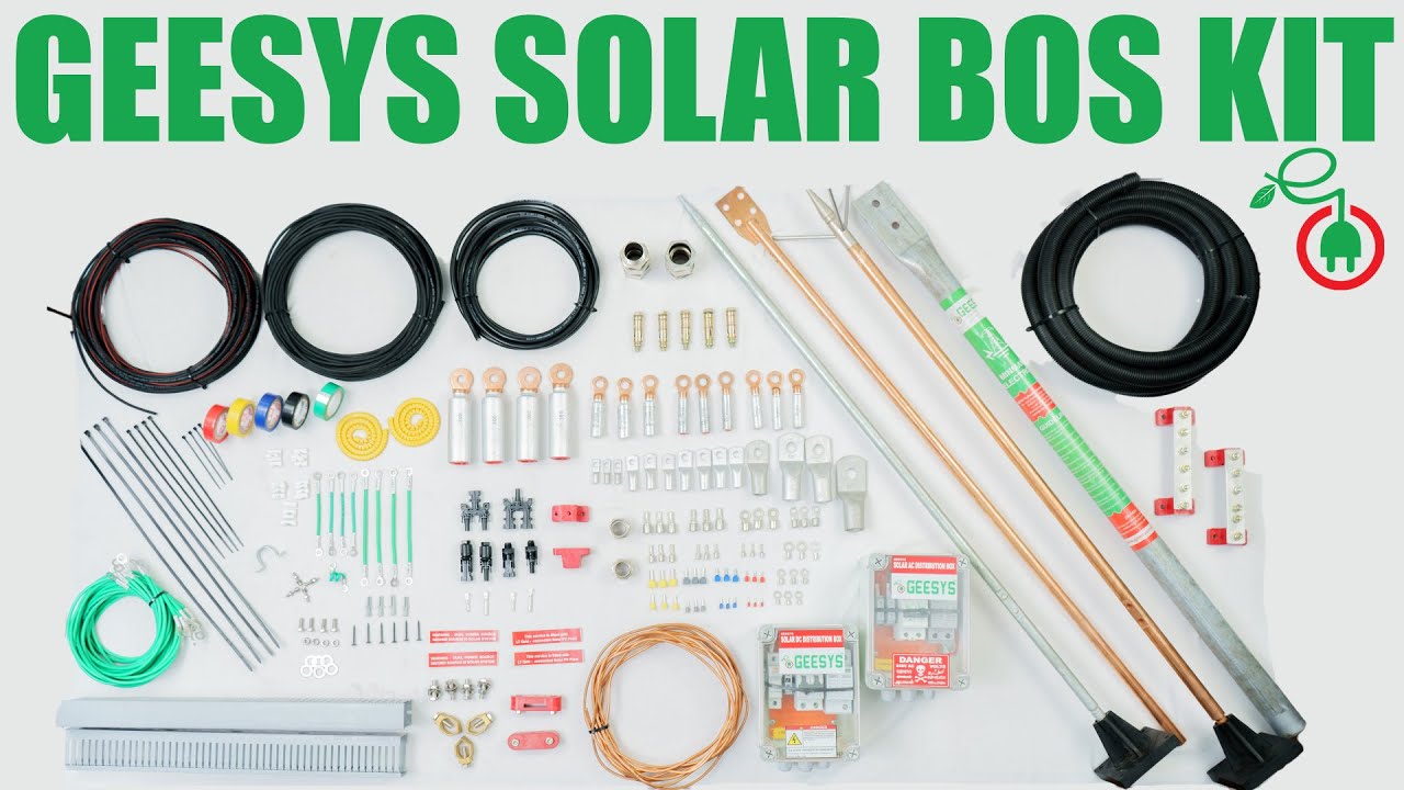 GEESYS SOLAR BOS KITS | GEESYS | Solar BoS Components - YouTube