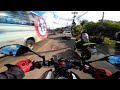 RIDING THROUGH FAVELAS WITH CRAZY CBR600RR RIDER