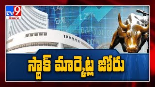 లాభాల బాటలో స్టాక్ మార్కెట్లు - TV9