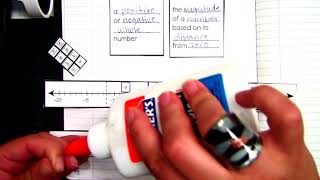 SCE Math Interactive Notebook G7 - P4 Integers and Absolute Value