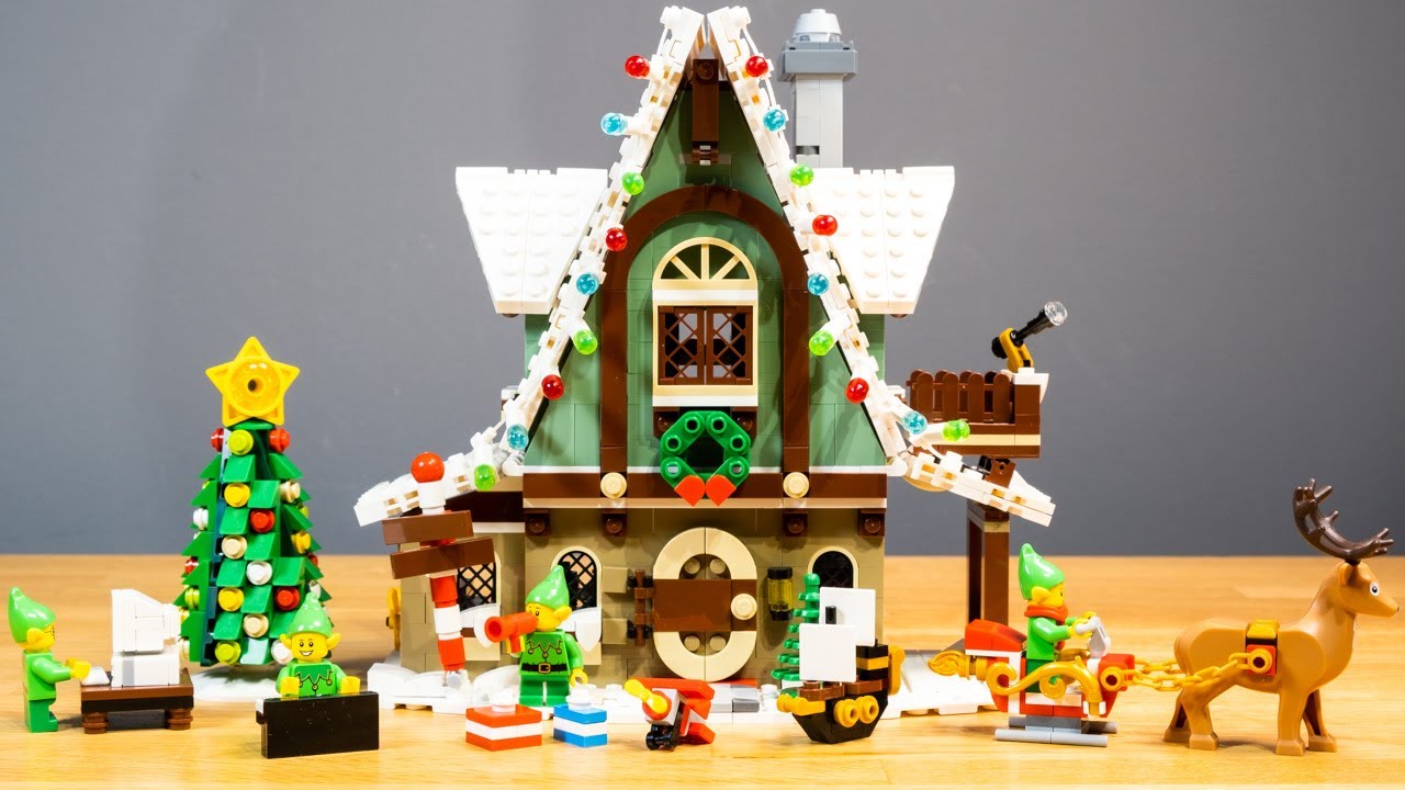 LEGO Icons Elf Club House CLOSE-UPS | Set 10275 - YouTube