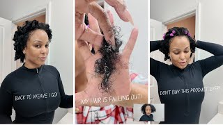 My Hair is FALLING OUT + Perm Rod Fail \u0026 Don't buy this product EVER!