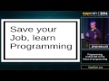 Programming: A short talk on the future of programming - Jens Weller [ CppCon 2016 ]