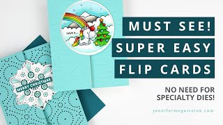 Must Try! - Easy Flip Cards - No Specialty Dies Needed!