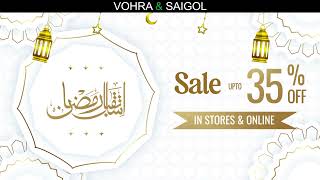 Istaqbal e Ramzan Sale | Upto 35% off!