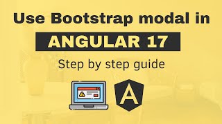 How to use Bootstrap modal in Angular 17?