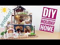 DIY Miniature Holiday Home with Greenhouse