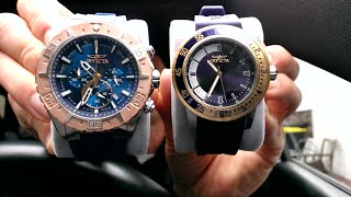 348-Uhr |  INVICTA Specialty 12847 (elegant) + Aviator 22523 (sportlich)