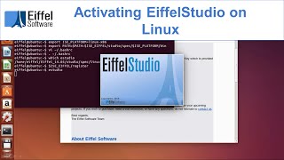 Activating EiffelStudio on Linux, Commercial Evaluation