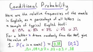 Conditional Probability 1 Solution - Applied Cryptography