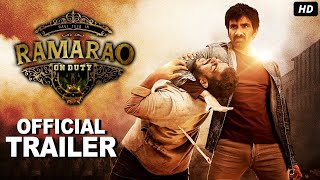 Ravi Teja's RAMARAO ON DUTY (2022) Hindi Trailer | Sarath Mandava | Divyansha K. | New Movies 2022
