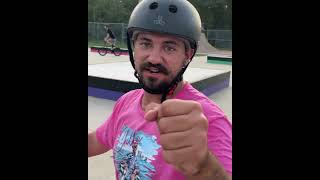 Chris Spinoso bmx hang 10 at The Eddie Rios Skatepark Deltona Florida + questionable haircut