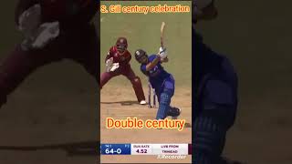 Shubman Gill double century celebration l S. Gill batting #shorts #shubmangill