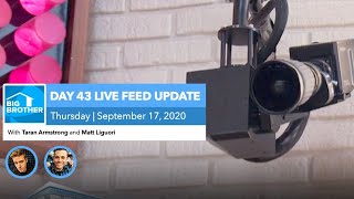 BB22 | Live Feed Update | Thursday, Sept 17, 2020