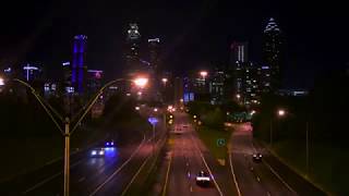 hyperlapse atlanta ga Jackson street bridge 4k