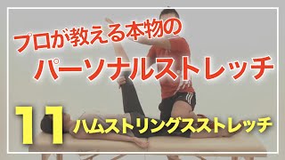 ⑪プロが教える本物のパーソナルストレッチ！トレーナーセラピスト必見！見なきゃ損！