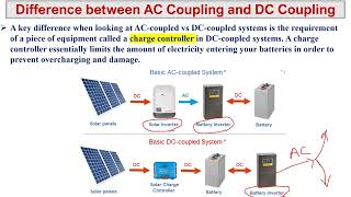 தமிழ் மொழியில் AC vs DC Coupled Solar Systems # DC Coupled vs AC Coupled Battery Systems