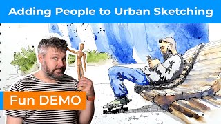 The Art Of Urban Sketching People - Capturing City Life