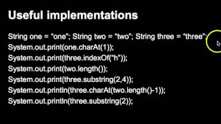 AP Computer Science: Strings