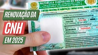 Renovação da CNH em 2025