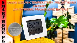 Xiaomi-najnowszy czujnik temperatury xiaomi jak wymienić prawidłowo baterie