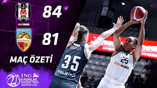 MAÇ ÖZETİ | BEŞİKTAŞ GKN KARGO 84 - 81 MELİKGAZİ KAYSERİ BASKETBOL