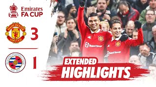 Man United vs Reading | All Goal & Extended Highlights | The Fa Cup 22/23
