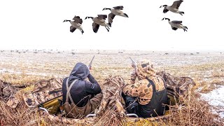 3 MAN LIMIT! FOGGY WHEAT FIELD BUDDY HUNT!