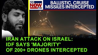Today Latest Update | Iran attack on Israel: IDF says 'majority of 200+ drones intercepted |14 April