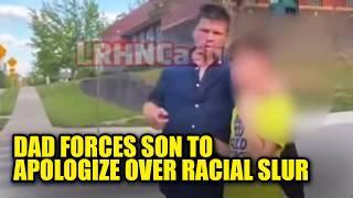 WATCH: White Father Makes Son Apologize to Black Family for Using Racial Slur