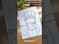 little mita manga sketch ✨ 【イラストメイキング】 メイキング アナログ 創作 miside