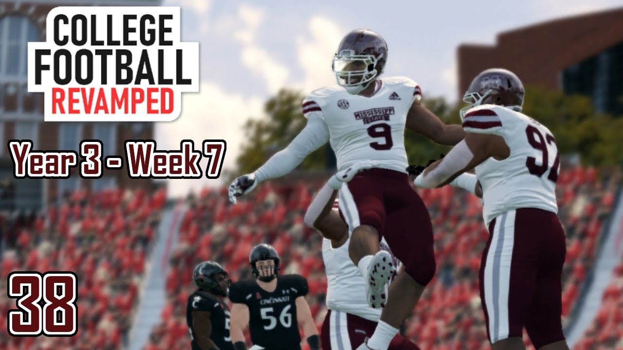 College Football Revamped Mississippi State Dynasty | Year 3 - Week 7 ...