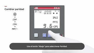 M1M: Configurar el Modbus RTU del medidor de energía