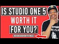 Studio One 5 Professional Review/Overview/Tutorial For Song/Vocal Recording (Is It Worth The Price?)