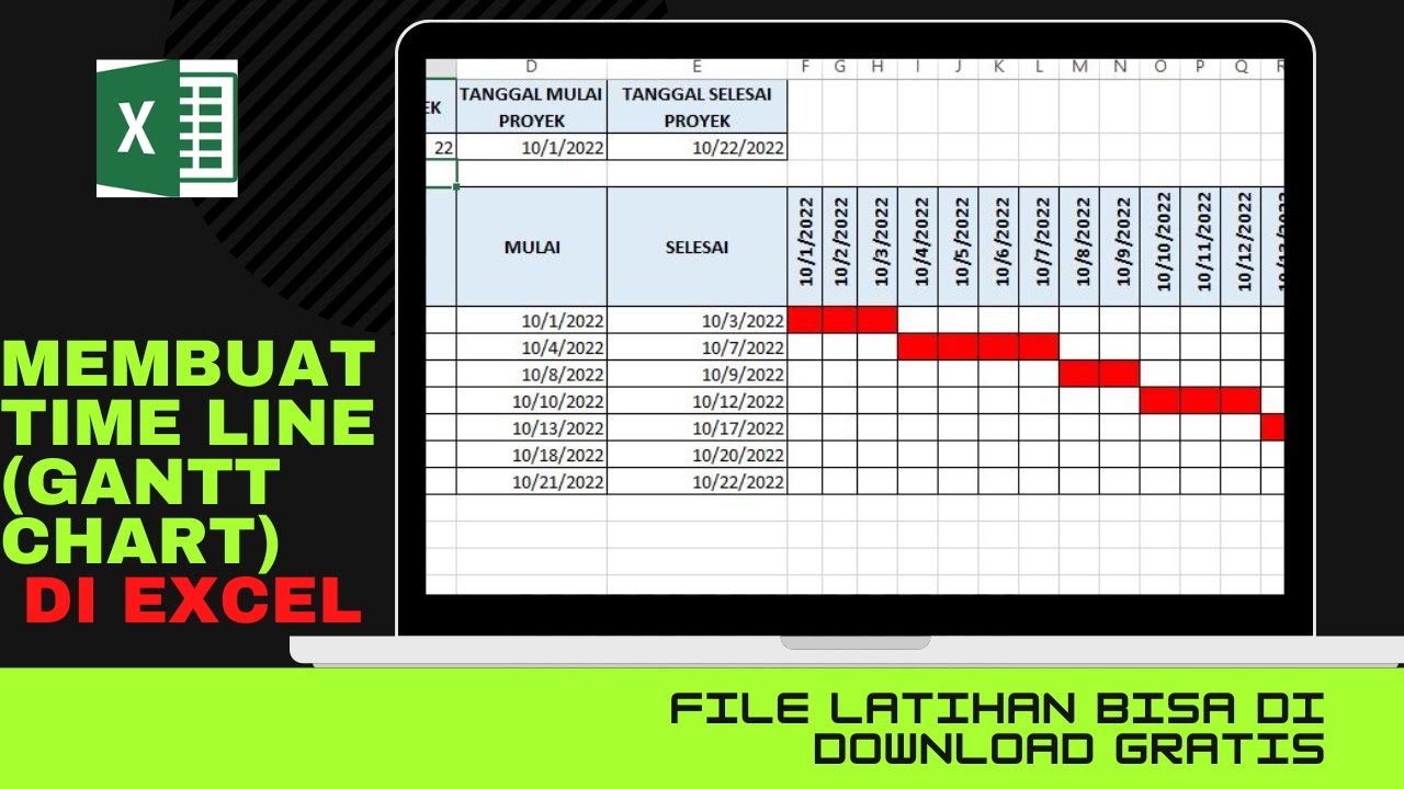 Membuat Jadwal Kerja Di Excel Otomatis Membuat Timeline Atau Gantt Membuat Jadwal Kerja Di Excel Otomatis Membuat Timeline Atau Gantt