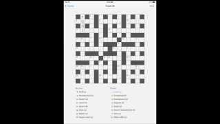 Four Down Crossword App for iPhone & iPad