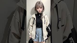 [AI 美女] どの制服が似合いますか？ #shorts #fashion #schooluniform #jkuniform