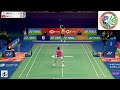 india open 2025 chou tien chen tpe 7 vs. lee cheuk yiu hkg qf 印度公開賽 2025 週天成 7 vs. 李卓耀