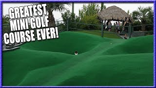 THE BEST MINI GOLF COURSE EVER - HOLE IN ONES AND CRAZY SHOTS - WIN FREE GAMES FOR LIFE [4K]