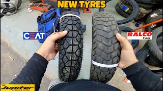 New OFF-ROAD Tyres For Tvs Jupiter