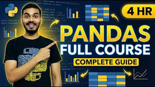 Python Pandas Full Course | Data Analysis, Cleaning, Filtering, Groupby (2026)
